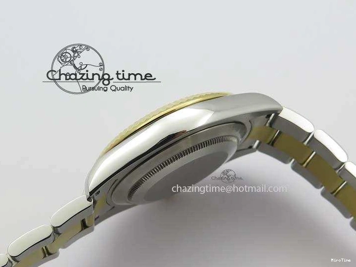 MiroTime 0404 DateJust II 116333 SS YG 41mm EW Best Edition White Dial Roman Markers On SS Bracelet A Casual 3821